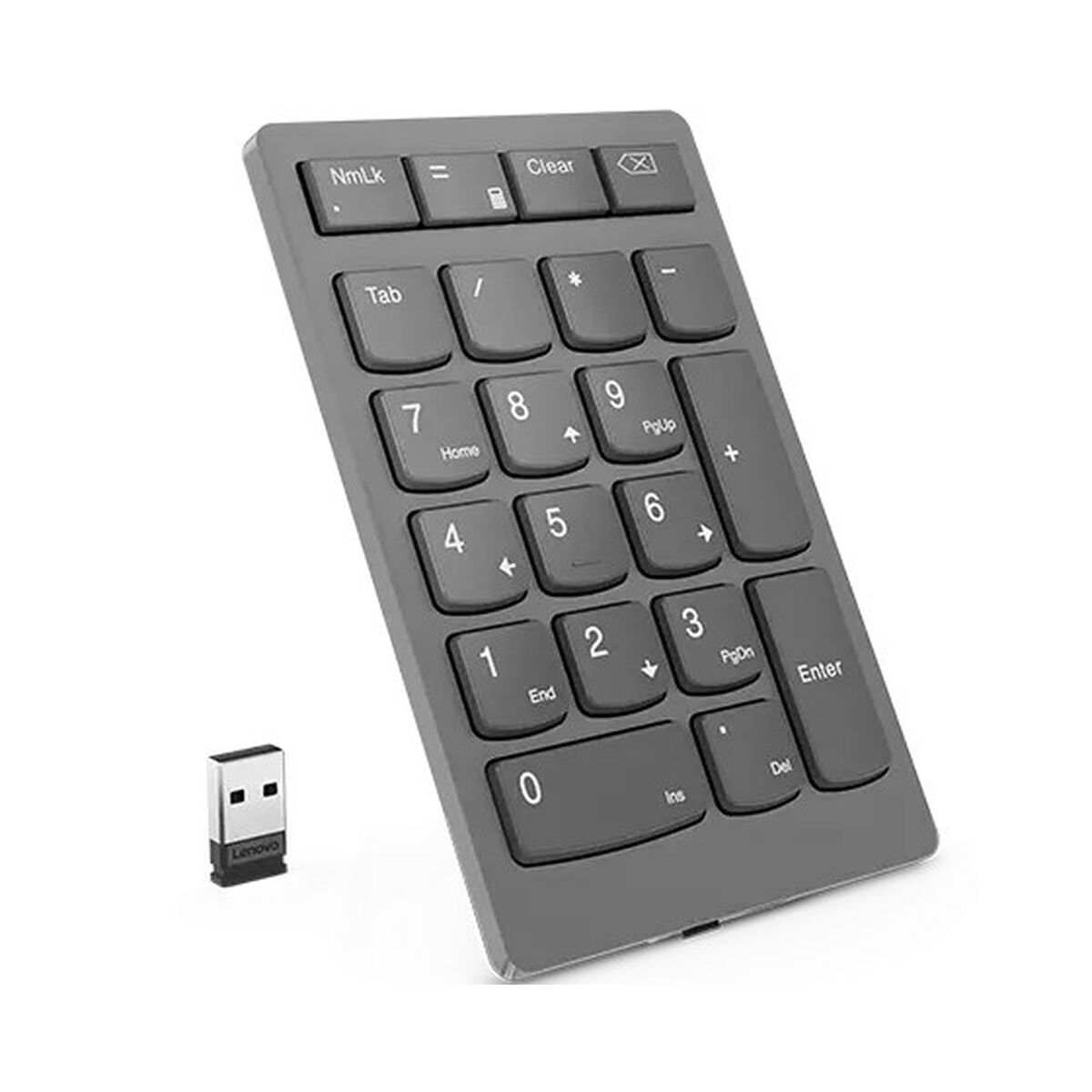 Numeric keyboard Lenovo 4Y41C33791 Black Grey