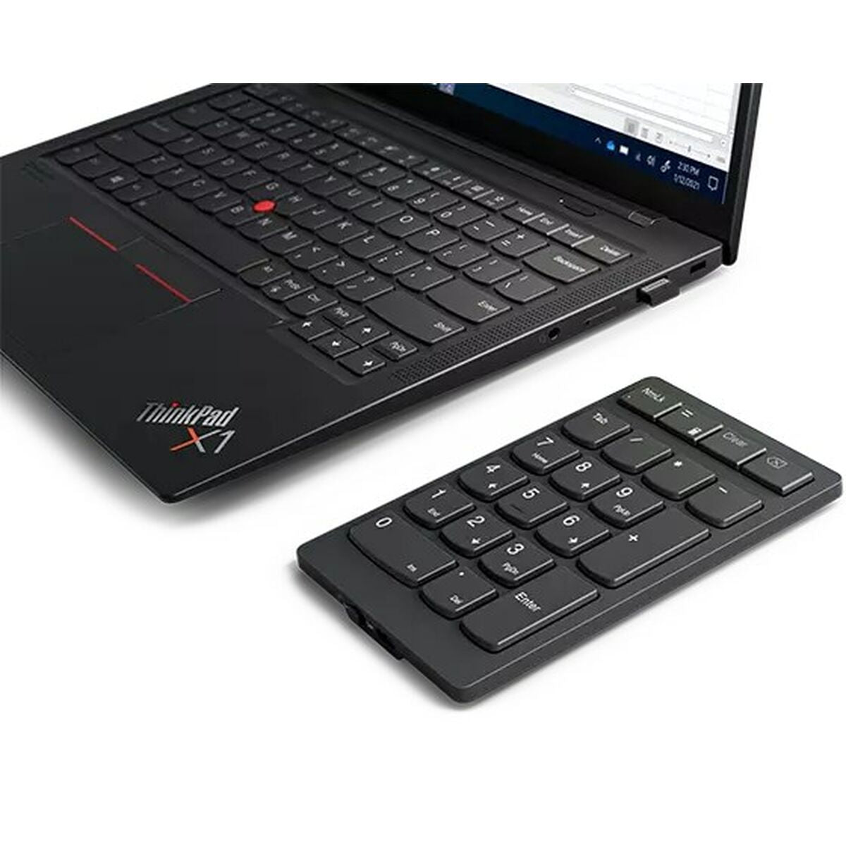 Numeric keyboard Lenovo 4Y41C33791 Black Grey