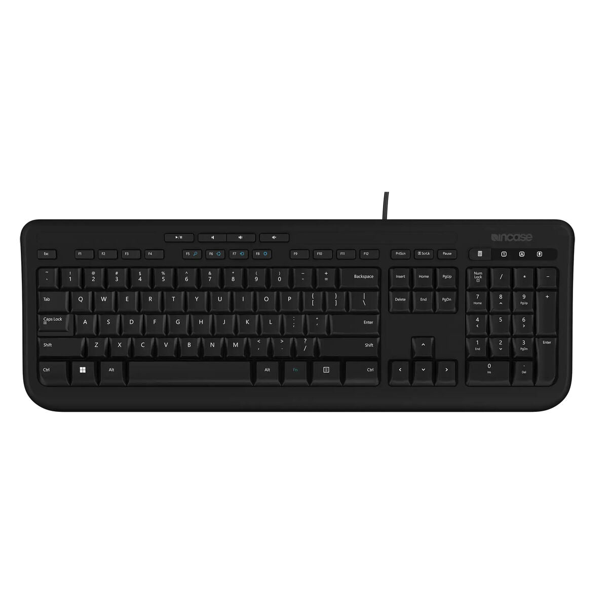 Keyboard Incase ANB-00012 Black Spanish Qwerty