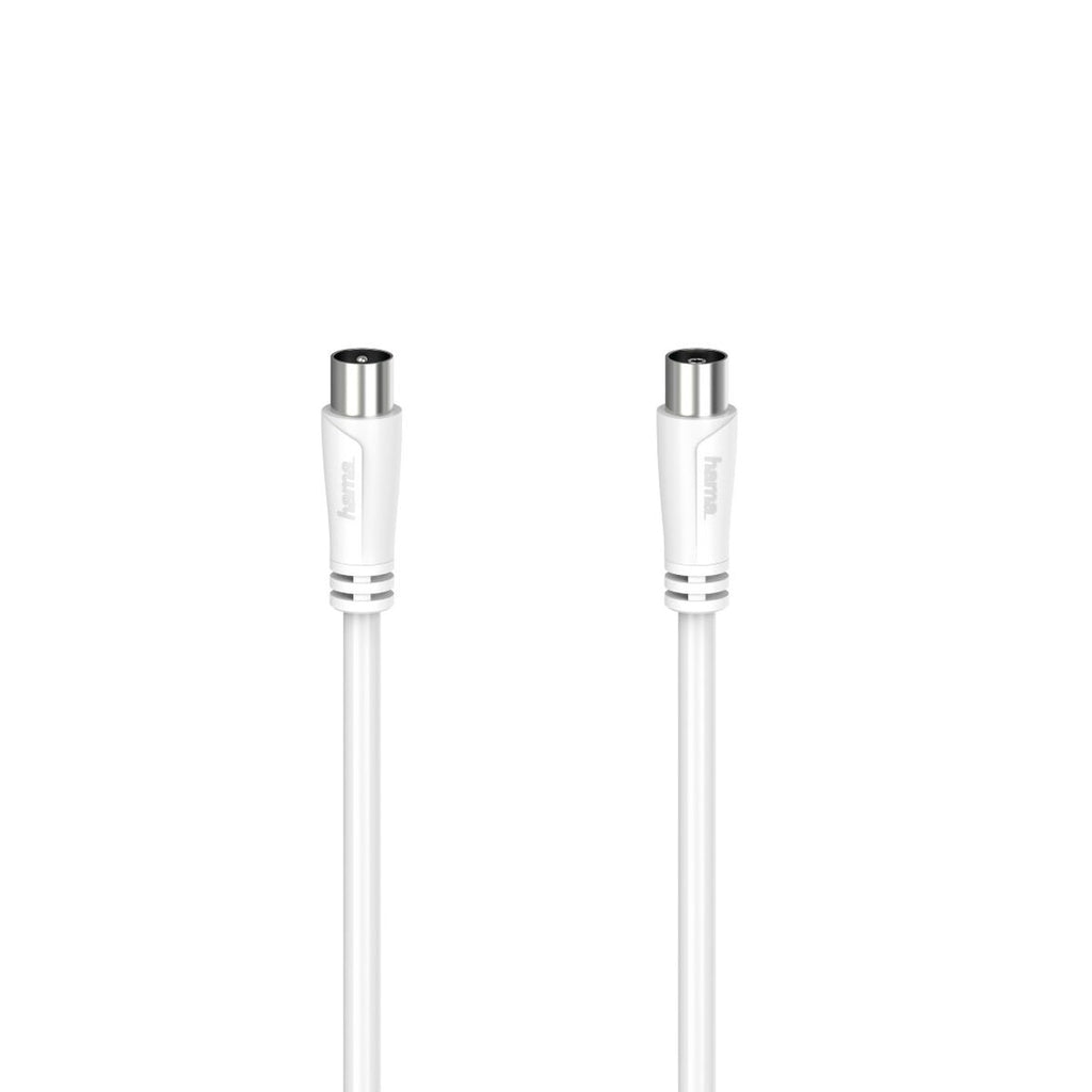 Coaxial TV Antenna Cable Hama 00205047 White 5 m