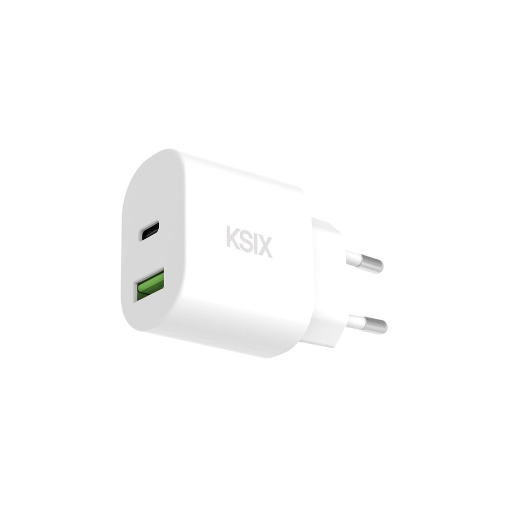 Wall Charger KSIX White 30 W